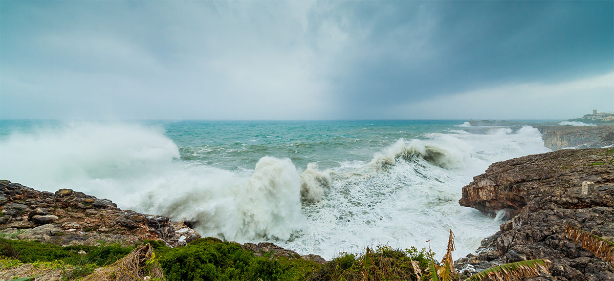 Primer Temporal del 2015 en Porto Cristo