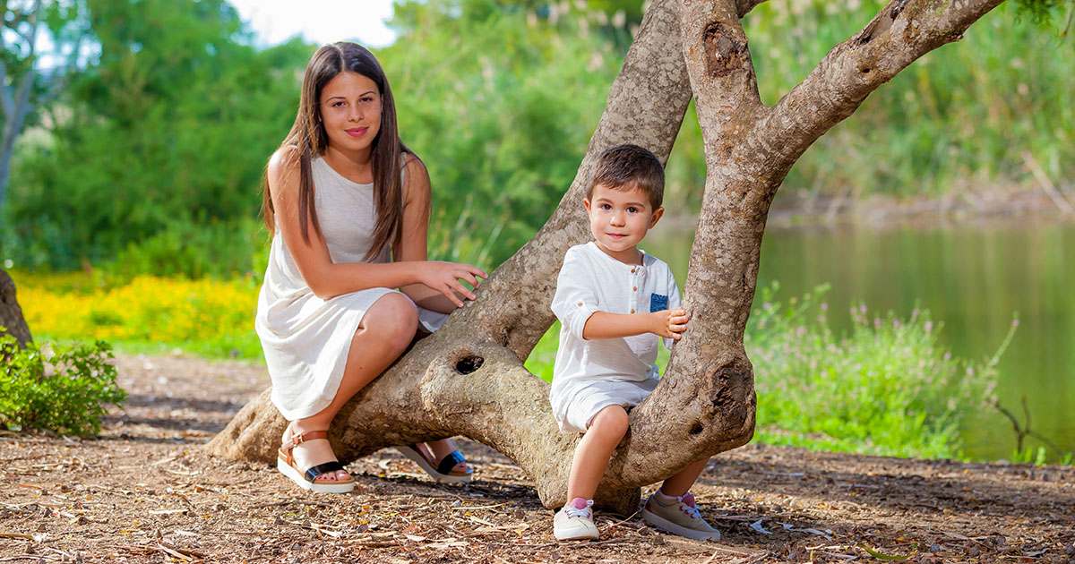 Sesión con Joel y Paula - Fotografía Infantil Profesional