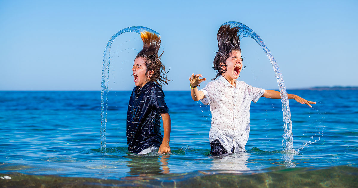 Sesión con Tomeu y Sion - Fotografía Profesional Infantil